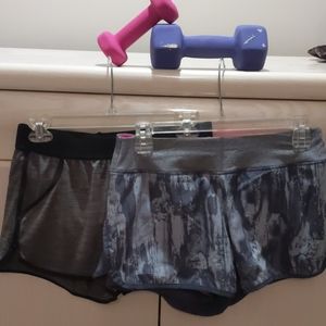 LOT/ 2 Small athletic shorts/ workout @ home